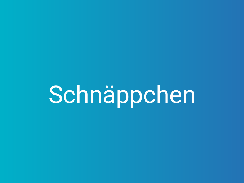 Schnäppchen